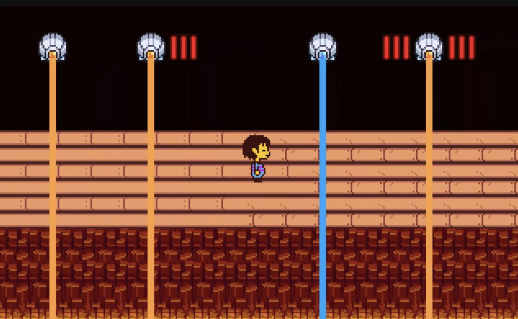 An image of the laser puzzle